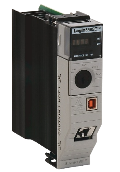 1756-L81E Allen-Bradley Controller, ControlLogix, USB Port, 4 Character Alpha/Numeric Display